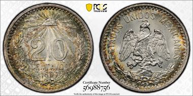 1907-M 20C MS65
