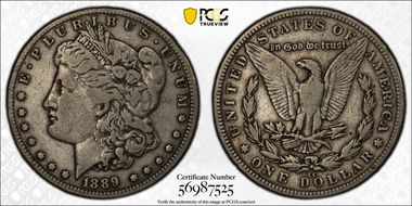 1889-CC $1 F15