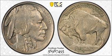 1913-D 5C Type 1 MS64