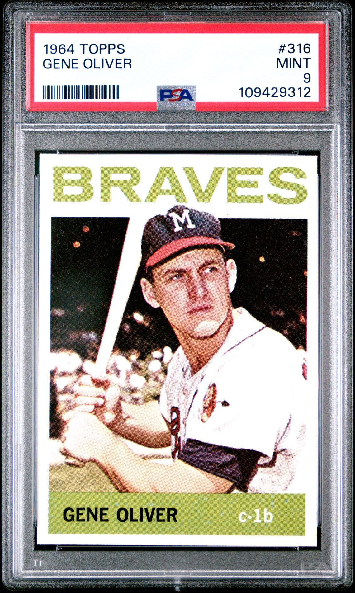 1964 Topps TOPPS #316 Gene Oliver front