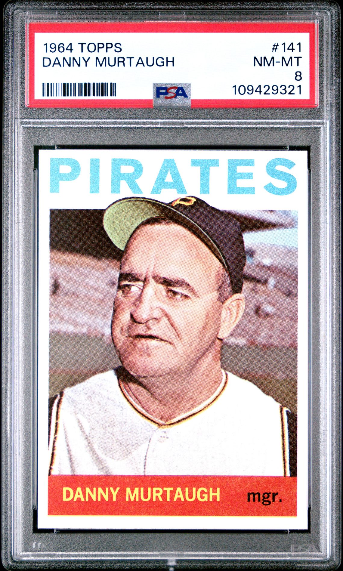 1964 Topps TOPPS #141 Danny Murtaugh front