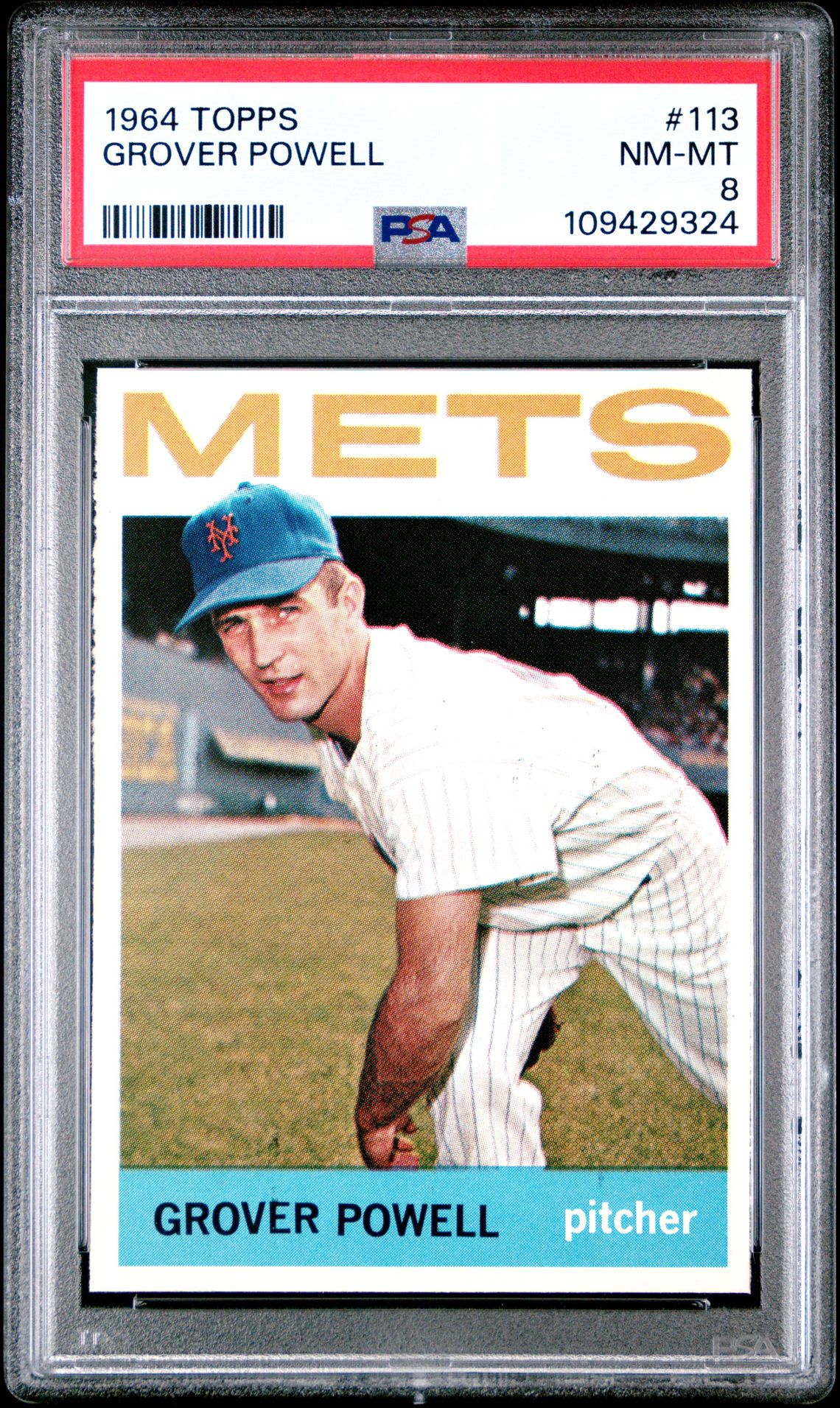 1964 Topps TOPPS #113 Grover Powell front