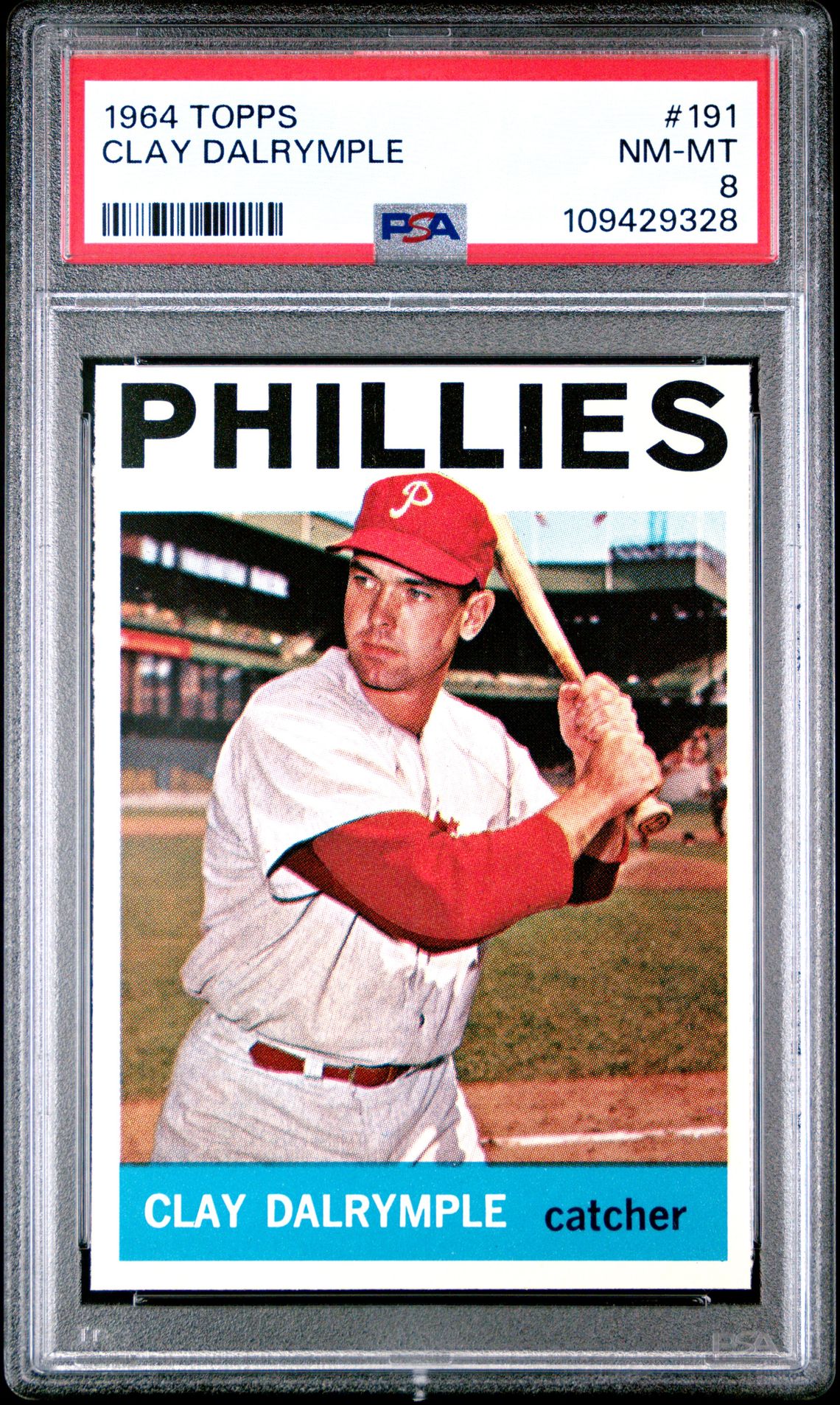 1964 Topps TOPPS #191 Clay Dalrymple front