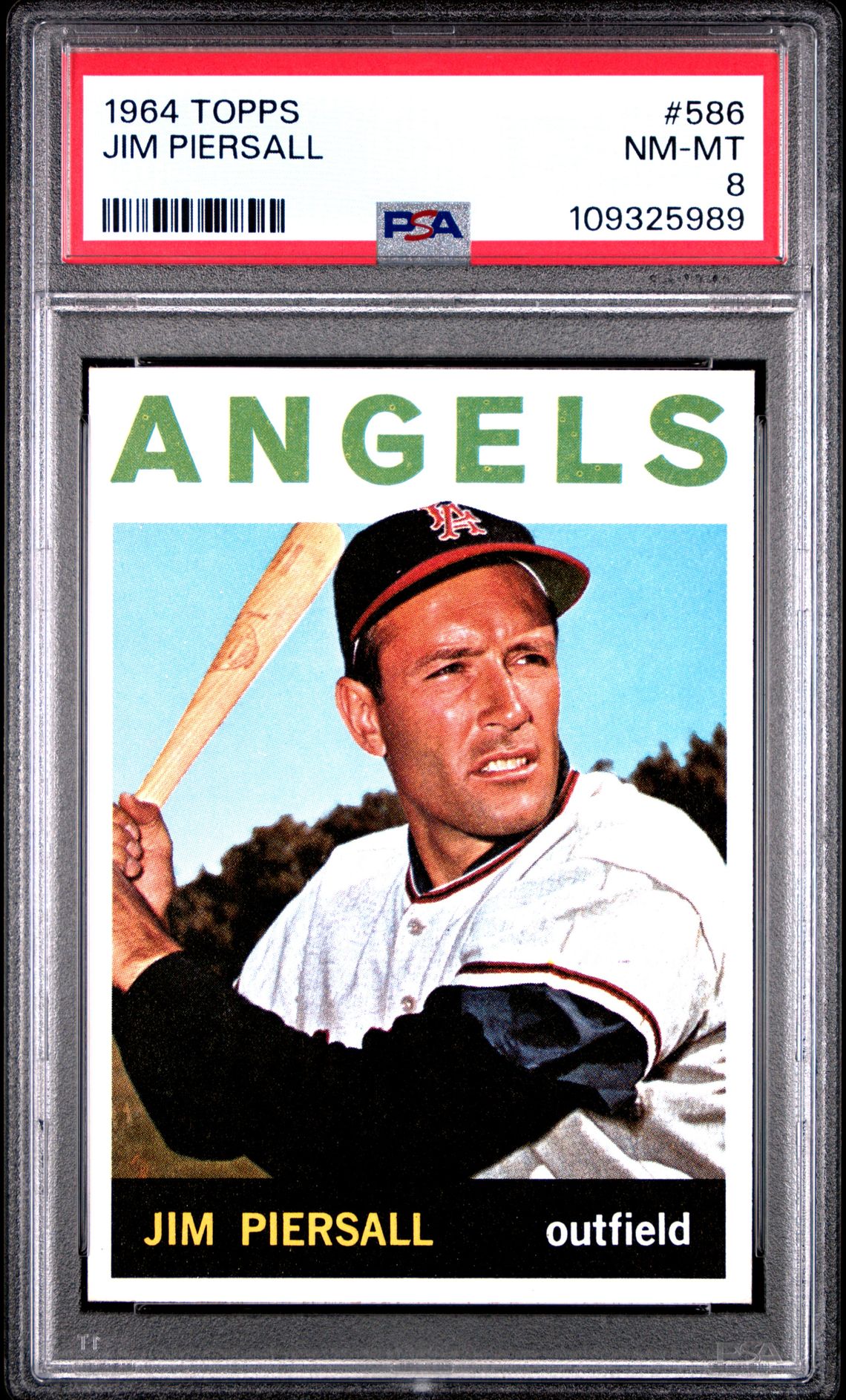1964 Topps TOPPS #586 Jim Piersall front