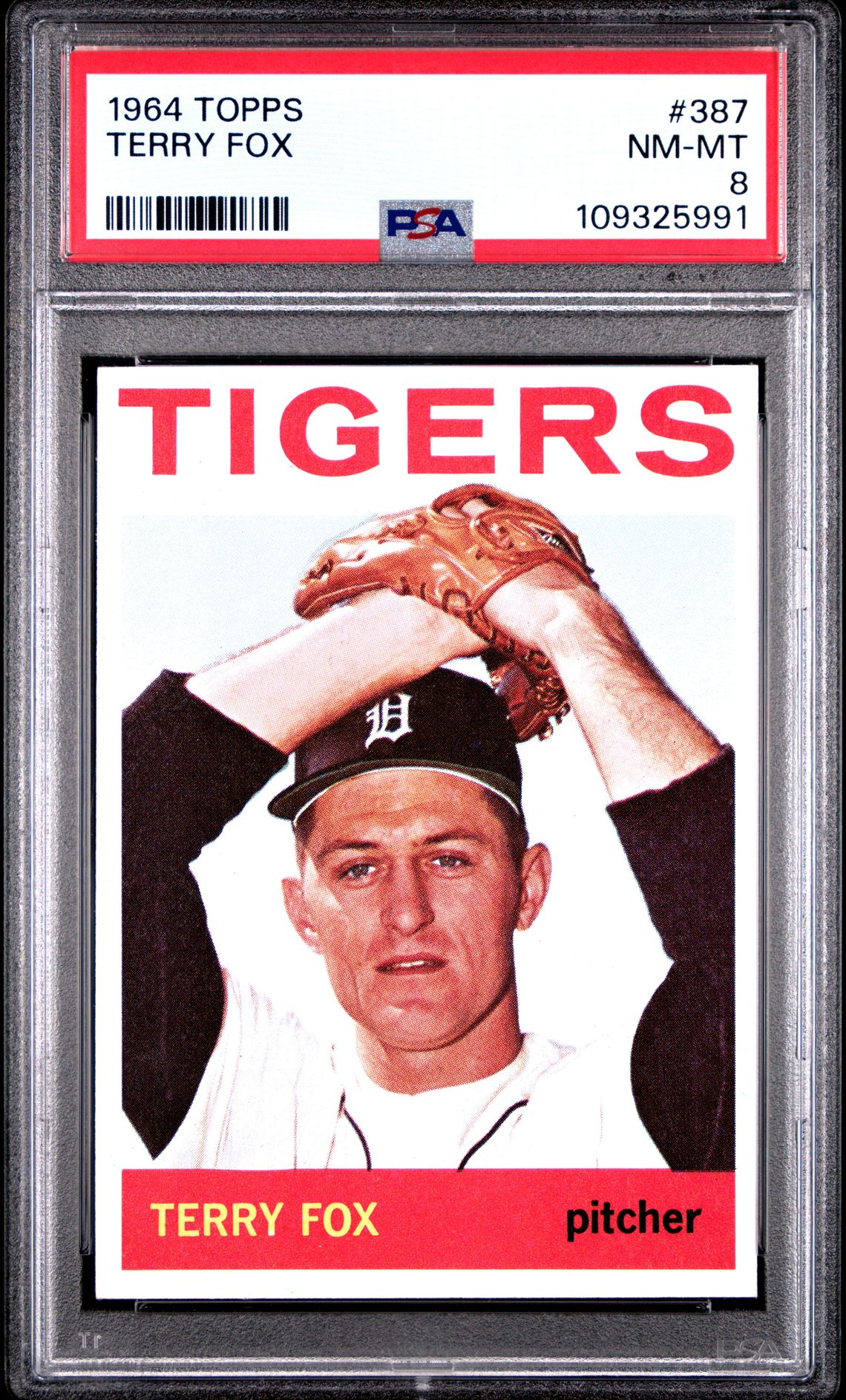 1964 Topps TOPPS #387 Terry Fox front