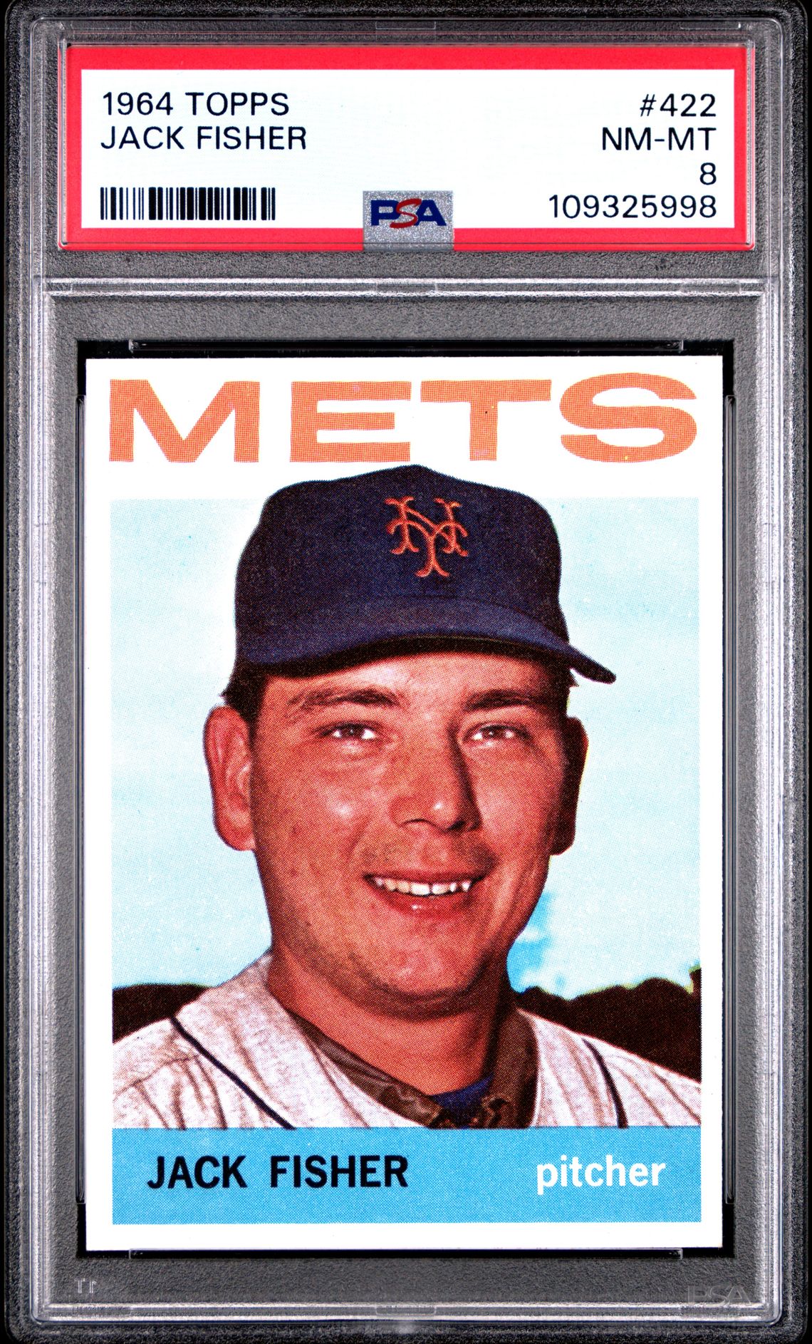 1964 Topps TOPPS #422 Jack Fisher front