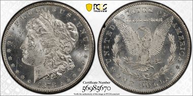 1878-CC $1 GSA Hoard MS63