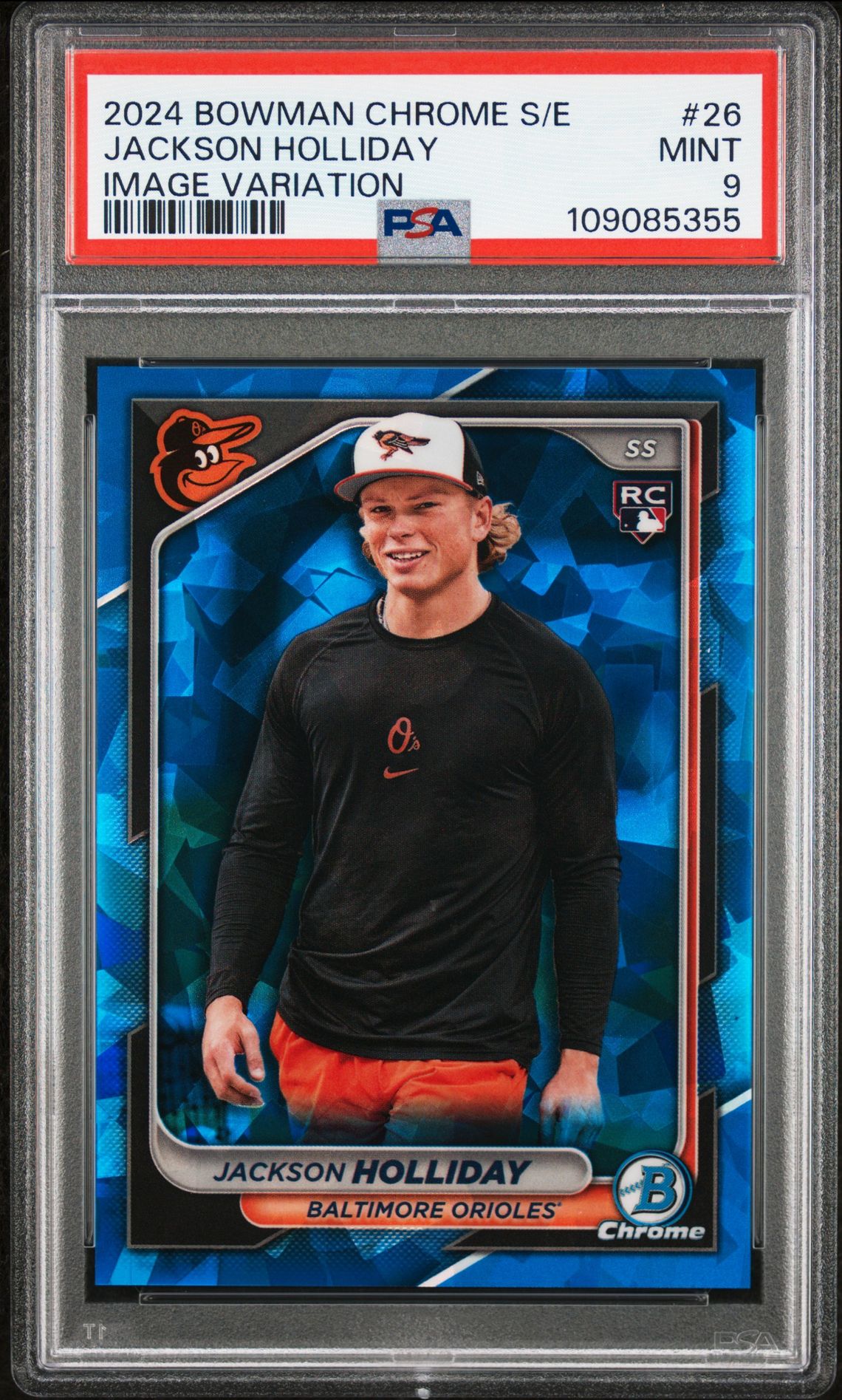 2024 Bowman Chrome BOWMAN CHROME SAPPHIRE EDITION IMAGE VARIATION #26 Jackson Holliday front