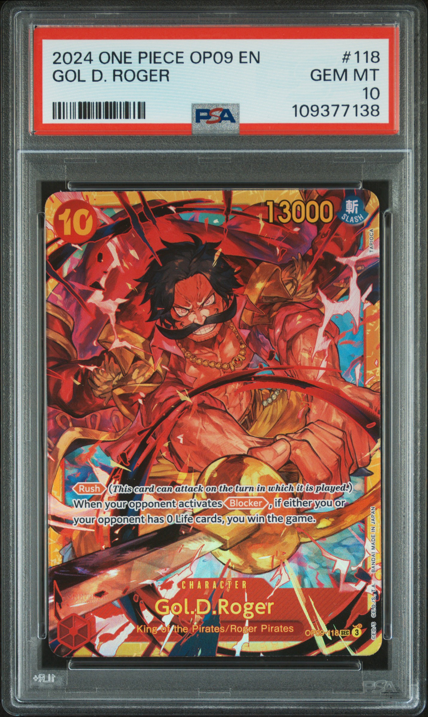 PC's 2024 One Piece Op09-Emperors In The New World Gol D. Roger