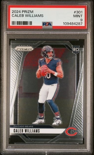 2024 Panini Prizm Caleb Williams #301 Mint 9 front