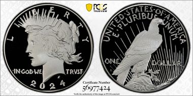2024-S $1 Peace Dollar PR70DCAM