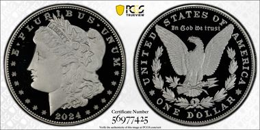 2024-S $1 Morgan Dollar PR69DCAM