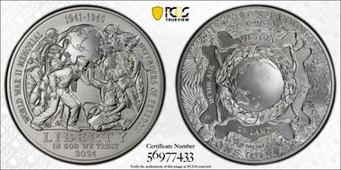 2024-P $1 Greatest Generation MS70