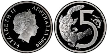 2009 5C 1966 Decimal Pattern PR70DCAM