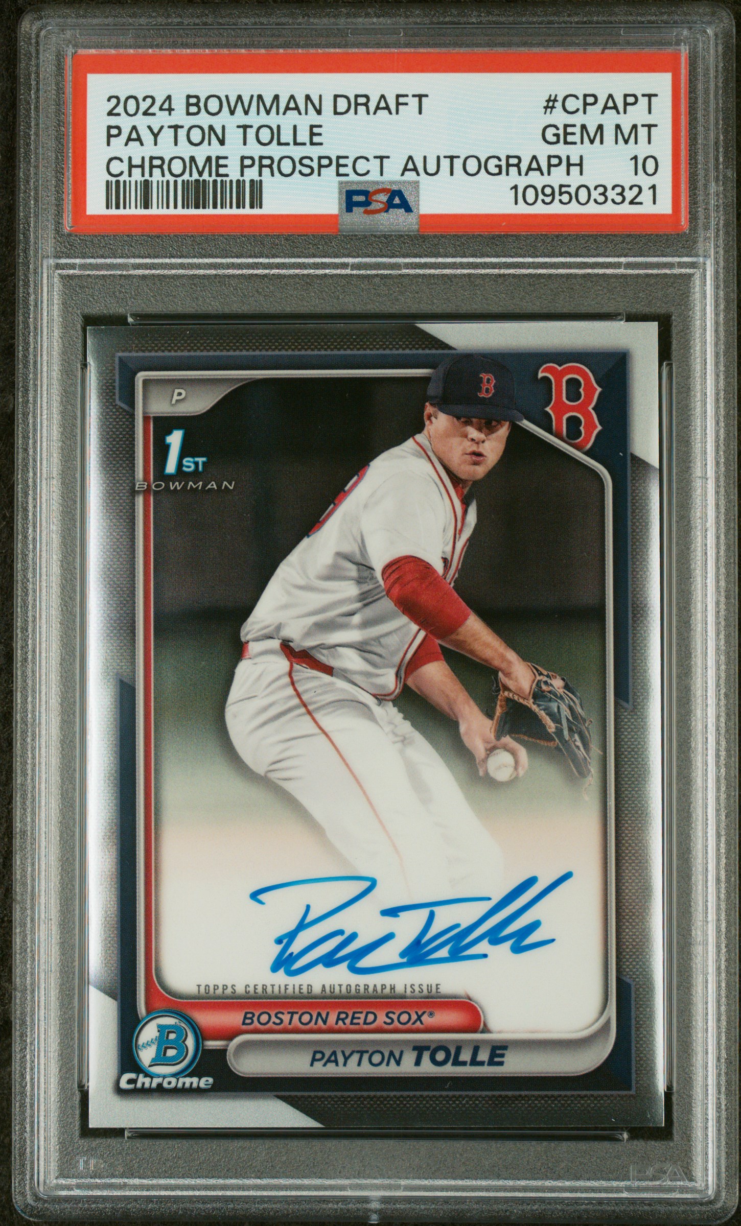 PSA - Received's 2024 Bowman Draft Hagen Smith Chrome PSA - Received's 2024 Bowman Draft Hagen Smith Chrome
