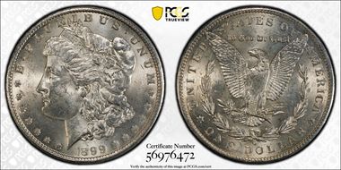 1899-O $1 MS63