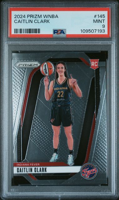 2024 Panini Prizm Wnba Caitlin Clark #145 Mint 9 front