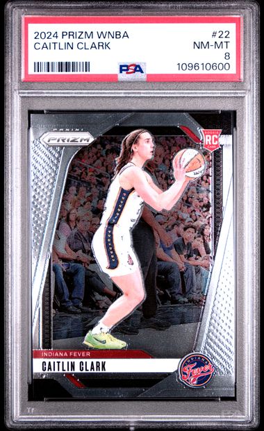 2024 Panini Prizm Wnba Caitlin Clark #22 Nm-Mt 8 front