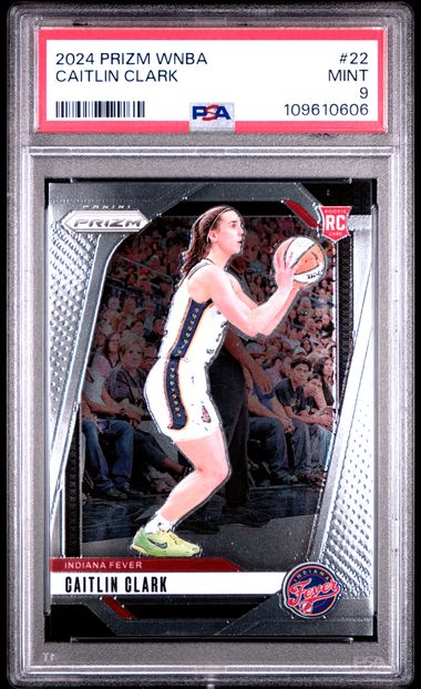 2024 Panini Prizm Wnba Caitlin Clark #22 Mint 9 front
