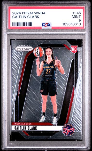 2024 Panini Prizm Wnba Caitlin Clark #145 Mint 9 front