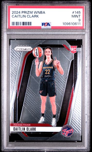 2024 Panini Prizm Wnba Caitlin Clark #145 Mint 9 front