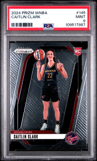 2024 Panini Prizm Wnba Caitlin Clark #145 Mint 9 front