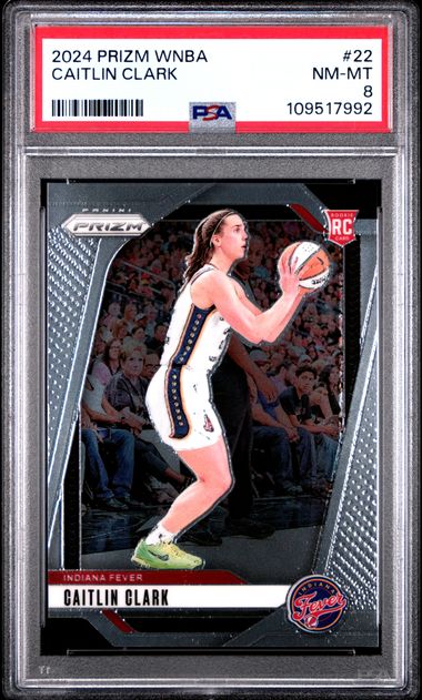 2024 Panini Prizm Wnba Caitlin Clark #22 Nm-Mt 8 front