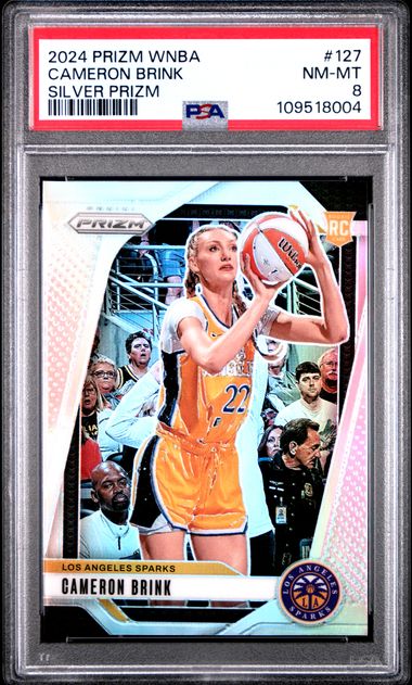 2024 Panini Prizm Wnba Cameron Brink #127 (Silver Prizm) Nm-Mt 8 front