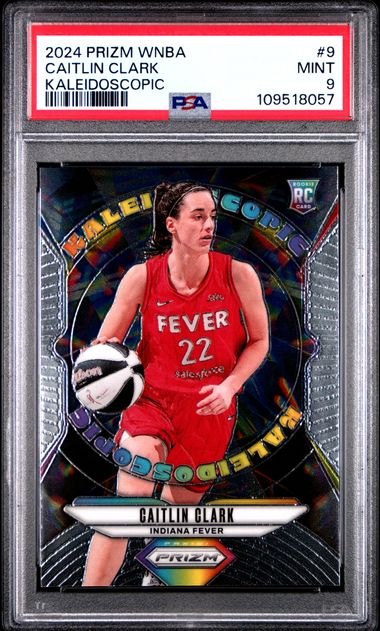 2024 Panini Prizm Wnba Kaleidoscopic Caitlin Clark #9 Mint 9 front