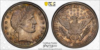 1898-S 50C MS63