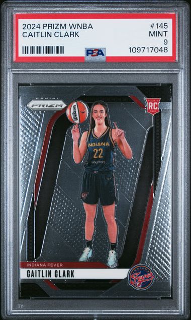 2024 Panini Prizm Wnba Caitlin Clark #145 Mint 9 front