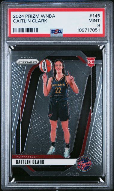 2024 Panini Prizm Wnba Caitlin Clark #145 Mint 9 front