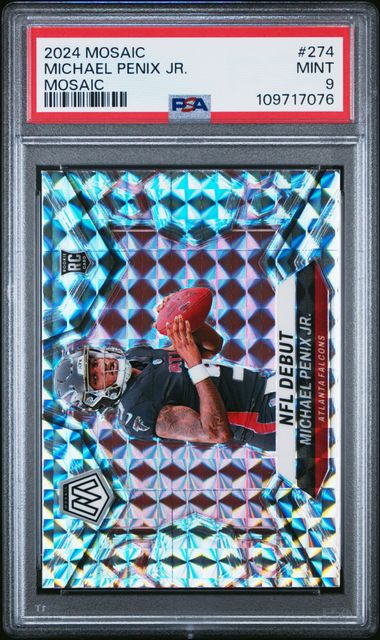 2024 Panini Mosaic Michael Penix Jr. #274 (Mosaic) Mint 9 front