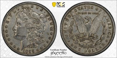 1899-O $1 XF45