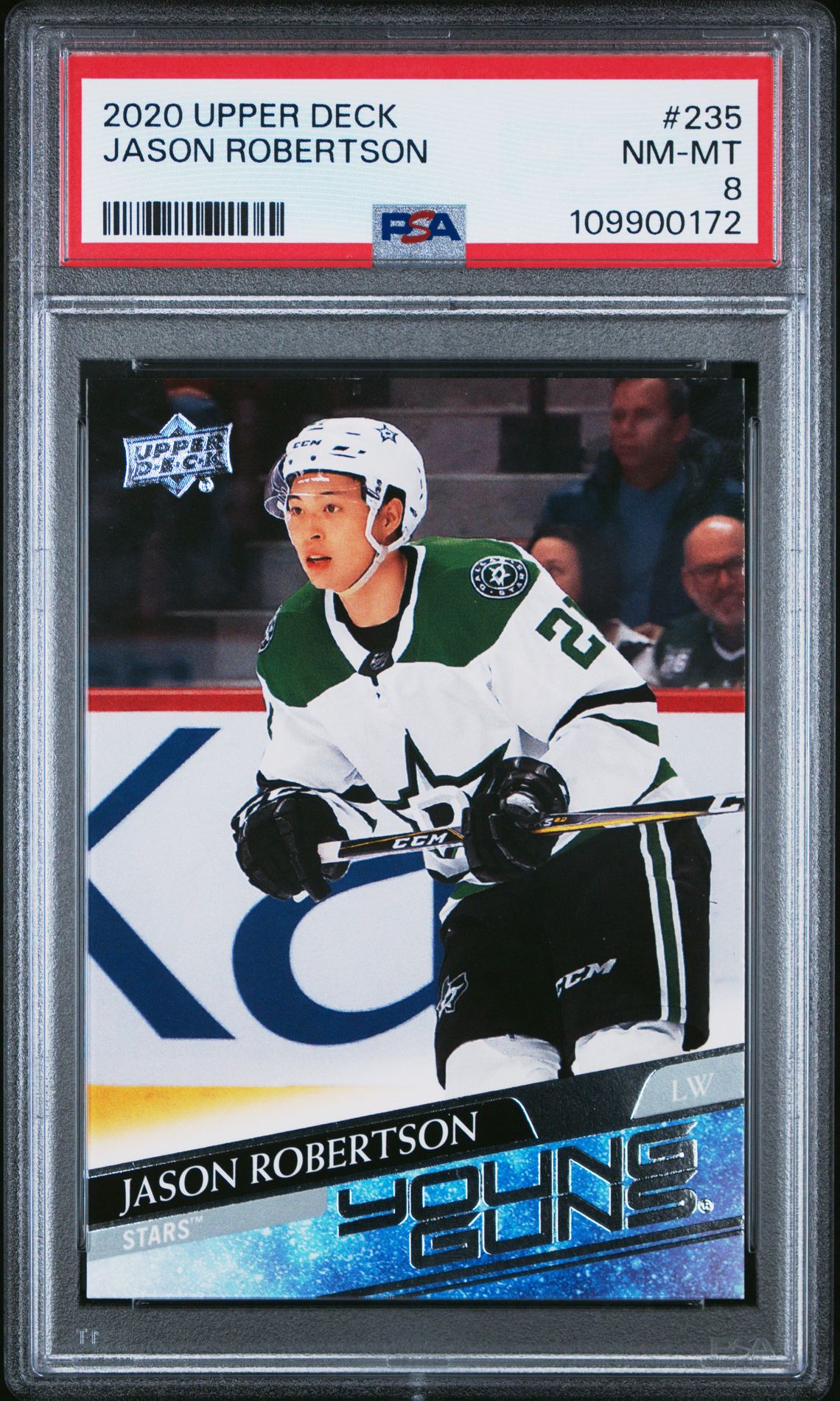 2020 Upper Deck Jason Robertson #235 Nm-Mt 8 front