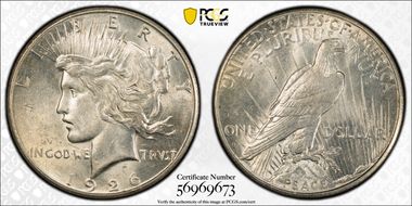1926-S $1 AU58