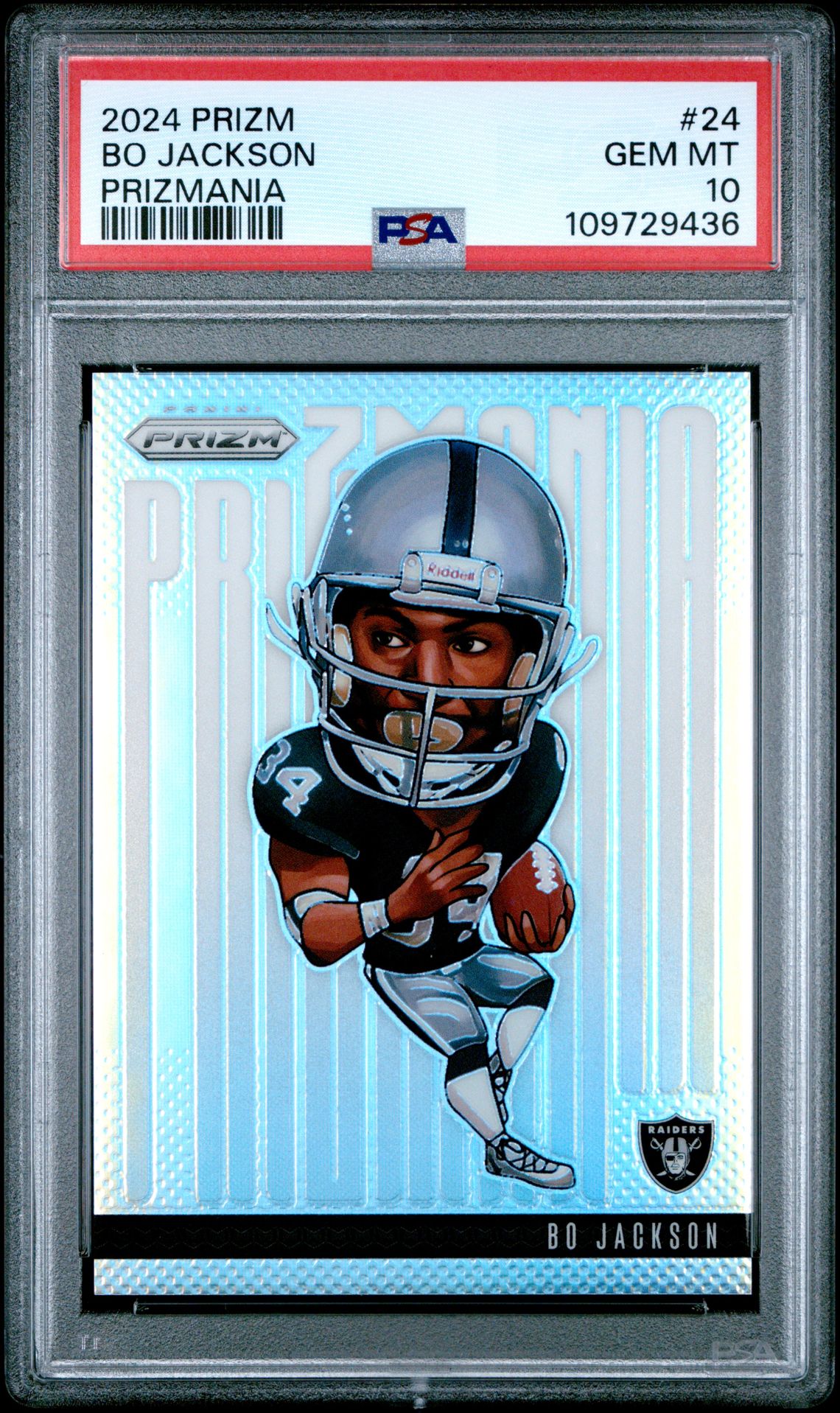 2024 Panini PANINI PRIZM PRIZMANIA #24 Bo Jackson front