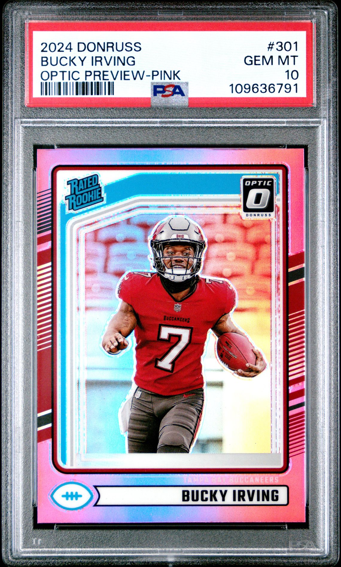 2024 Panini Panini Donruss #301 Bucky Irving front