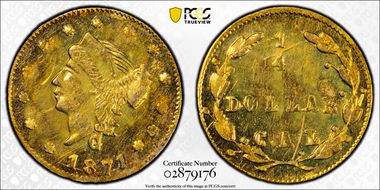 1871 G25C BG-837 MS63