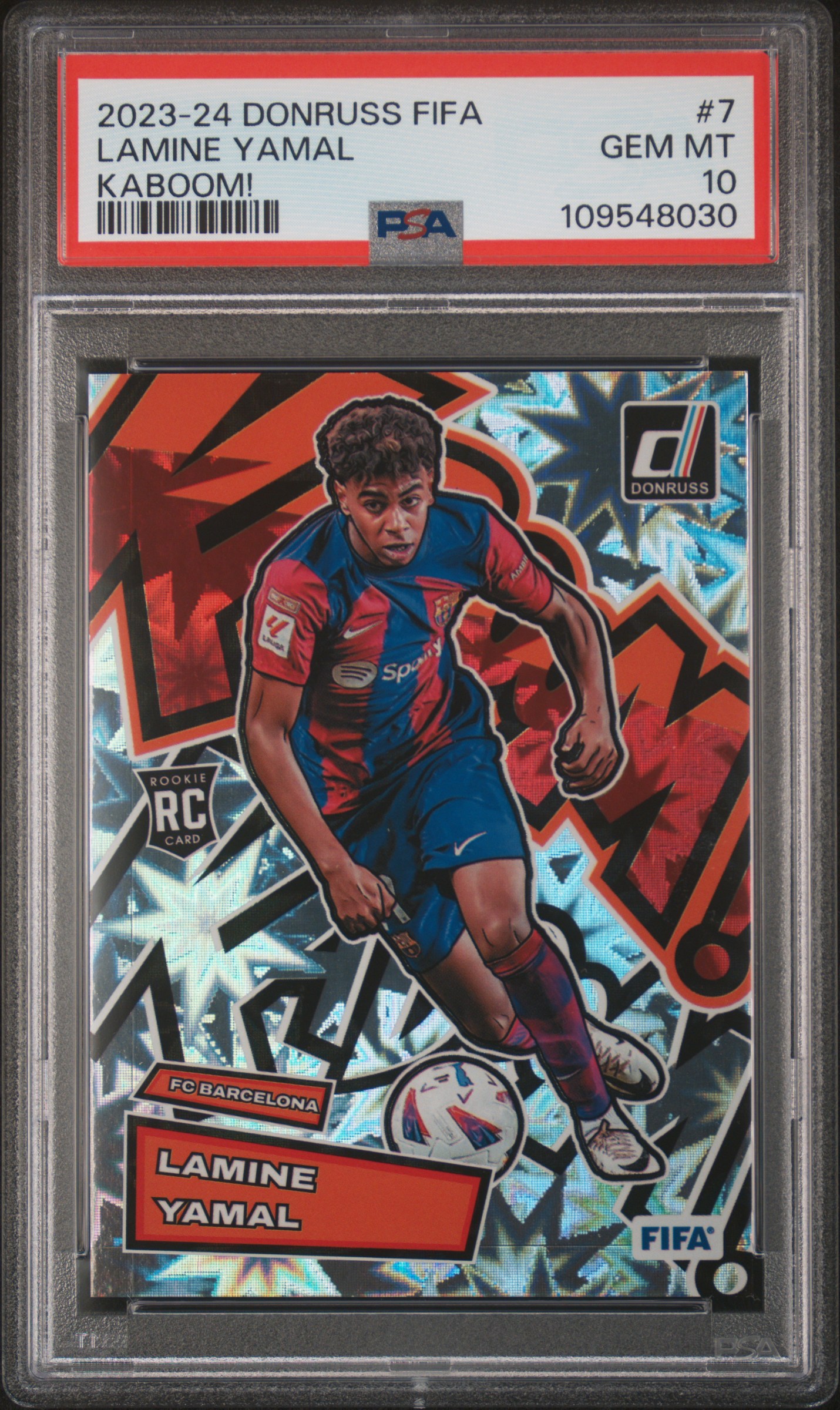 【ティッコ】フレンキーデヨング　kaboom panini donruss Tay's Collection's 2023-24 Panini Donruss Fifa Kaboom! Lamine