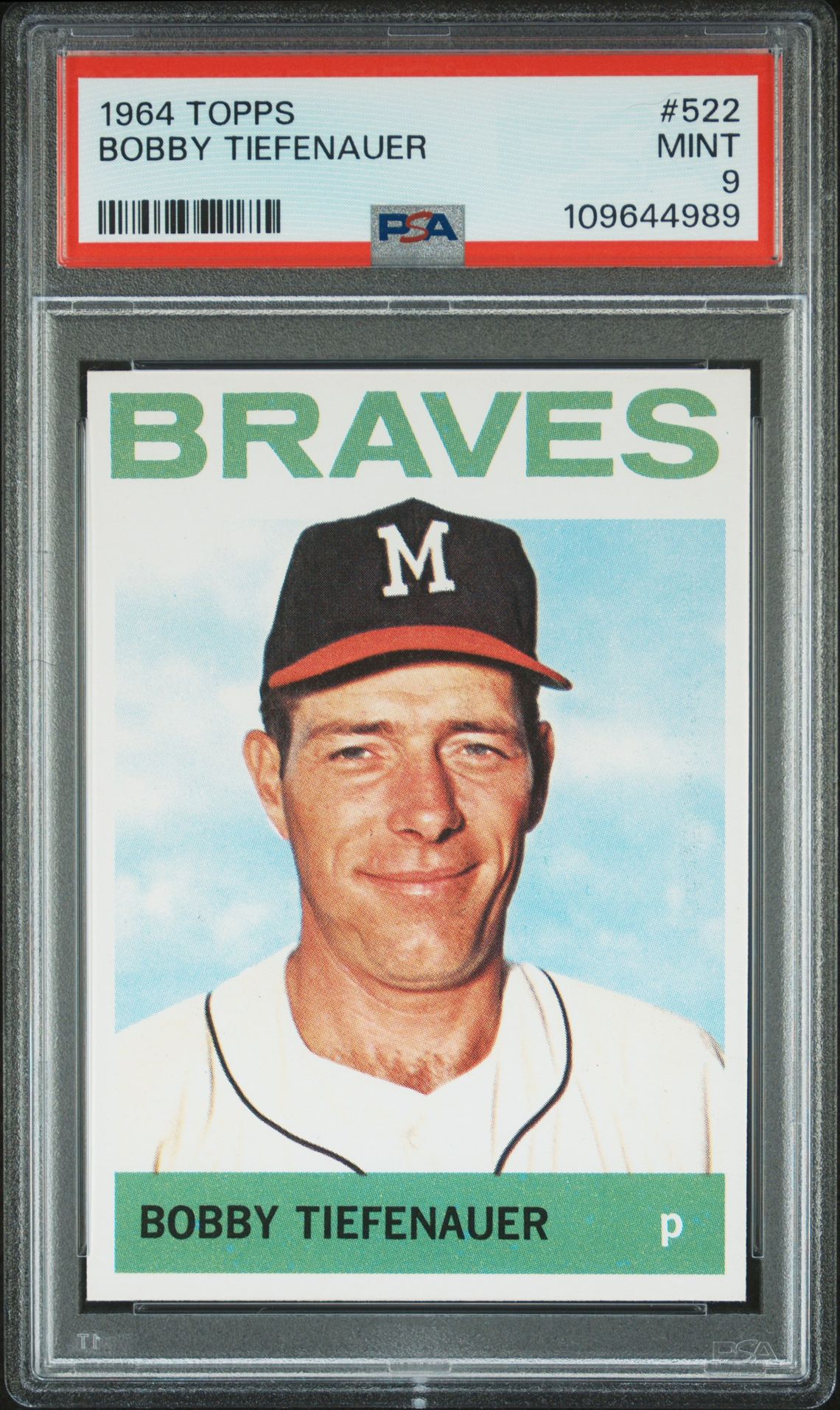 1964 Topps TOPPS #522 Bobby Tiefenauer front