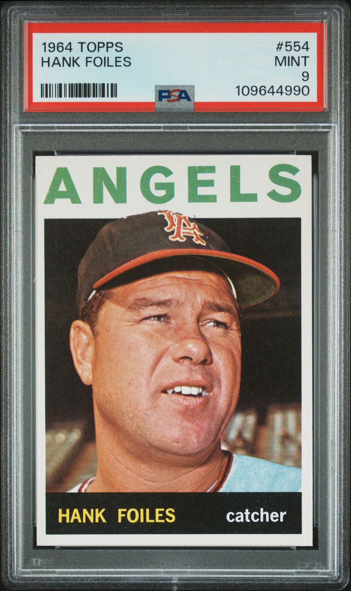 1964 Topps TOPPS #554 Hank Foiles front