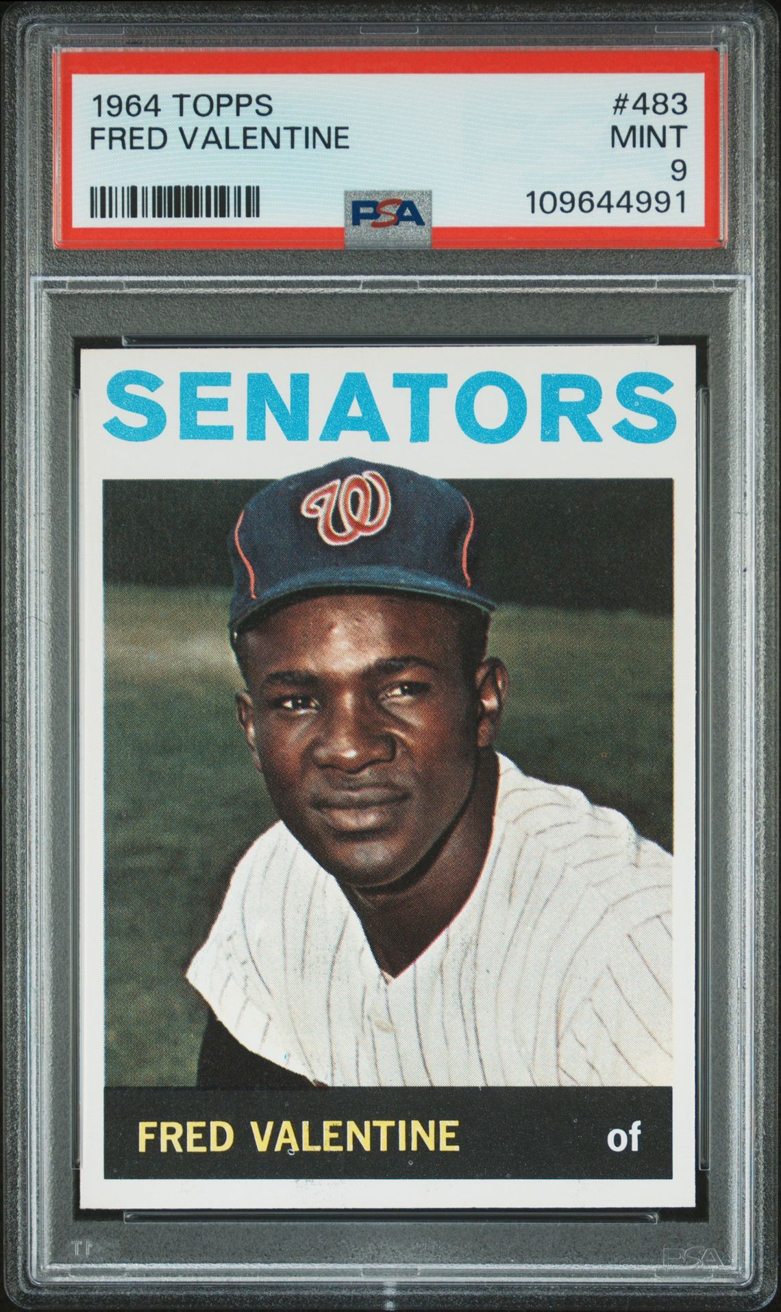 1964 Topps TOPPS #483 Fred Valentine front