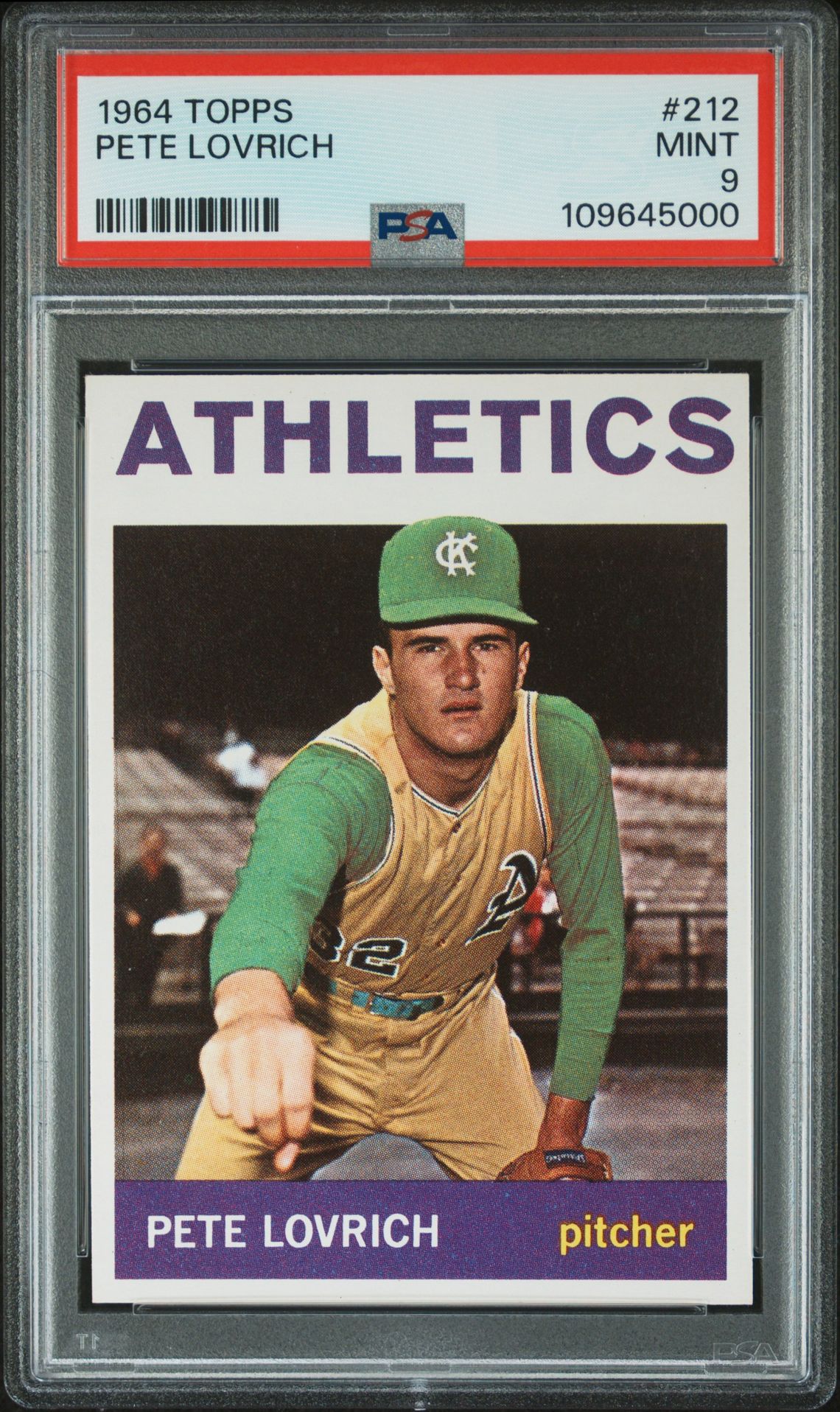 1964 Topps TOPPS #212 Pete Lovrich front