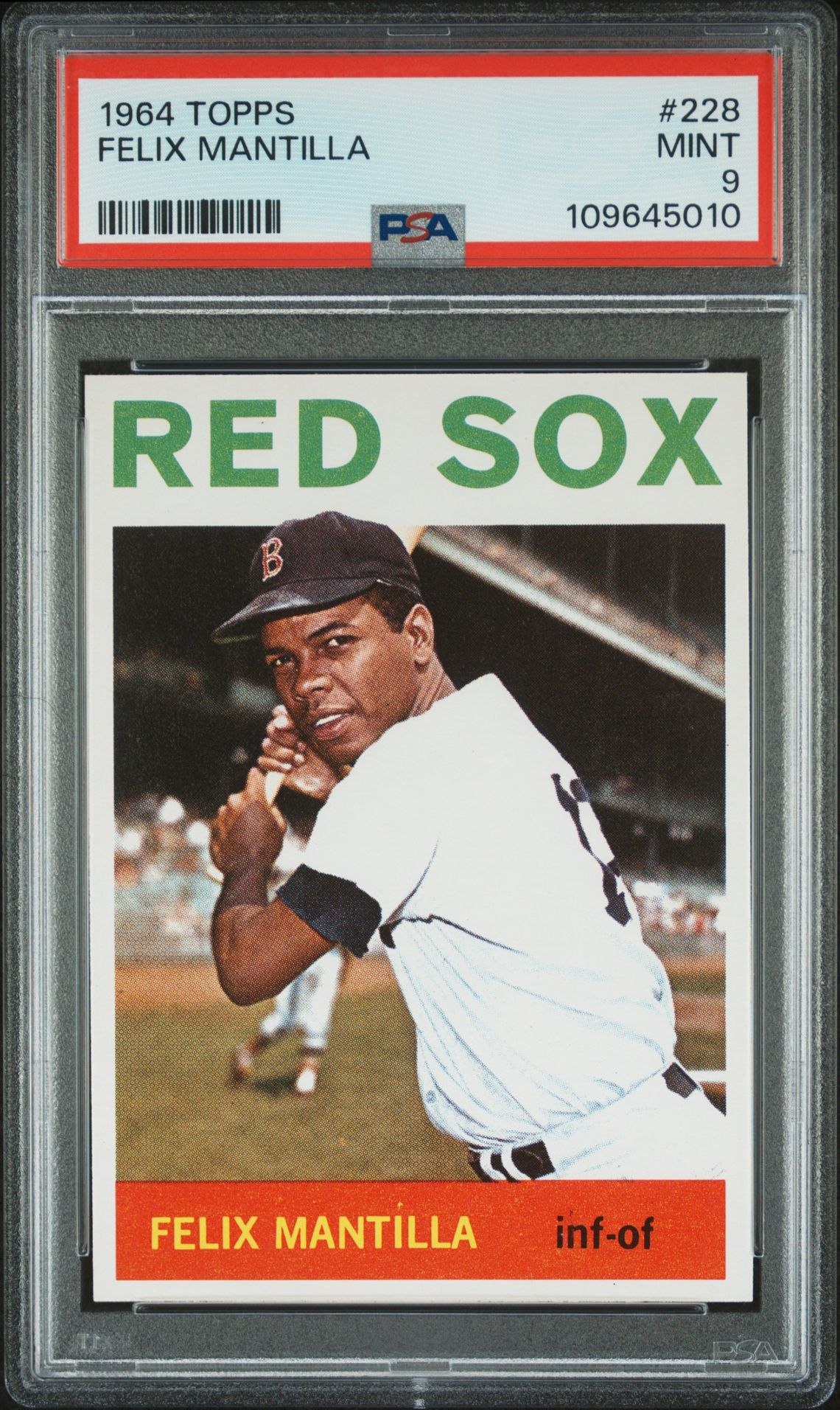 1964 Topps TOPPS #228 Felix Mantilla front