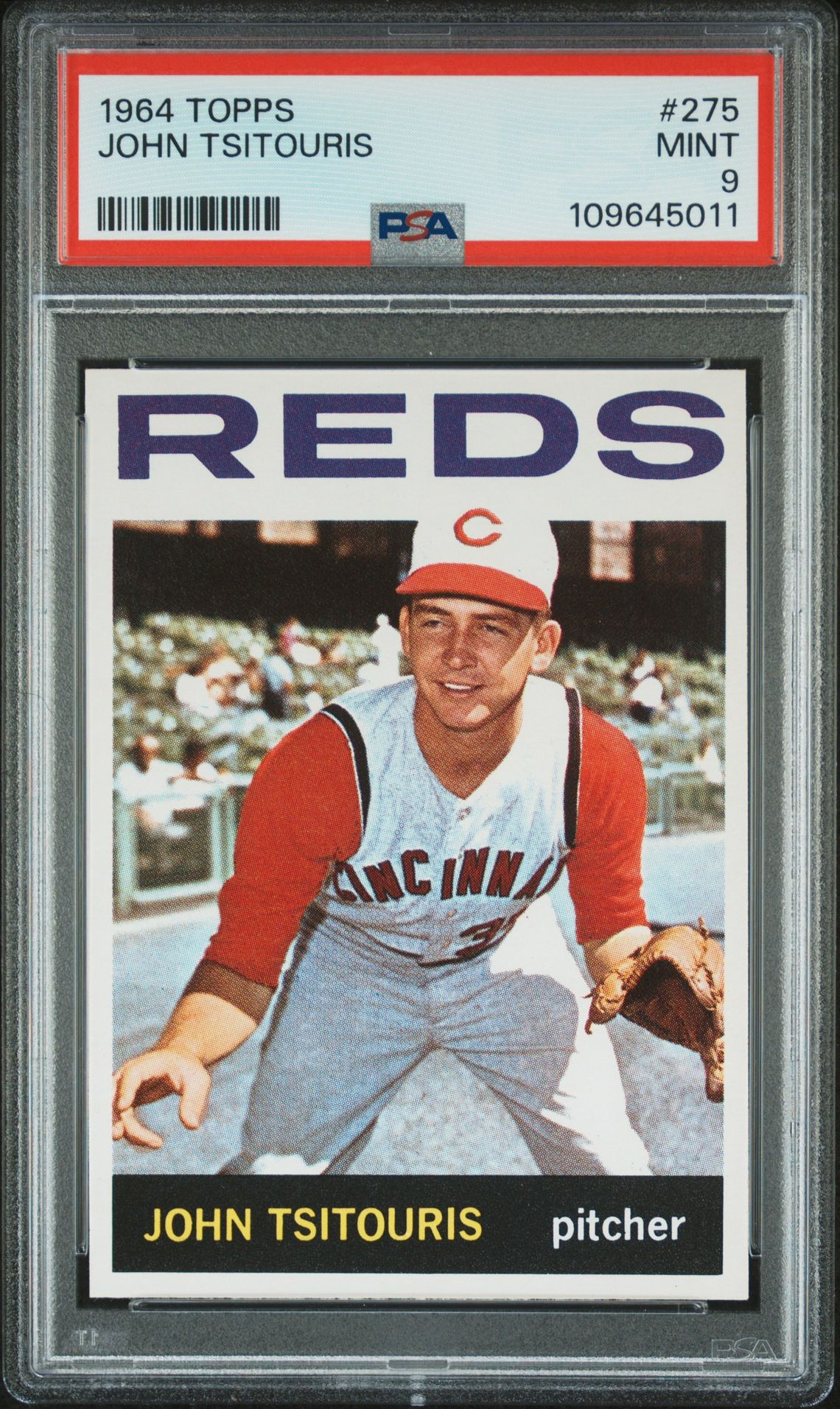 1964 Topps TOPPS #275 John Tsitouris front