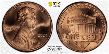 2023 1C Shield, Extra "V" MS66RD