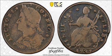 1787 CT 1/2P DB Left, Miller 32.7-X.1 VF20BN