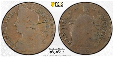 1787 CT 1/2P DB Left, Miller 26-AA F12BN