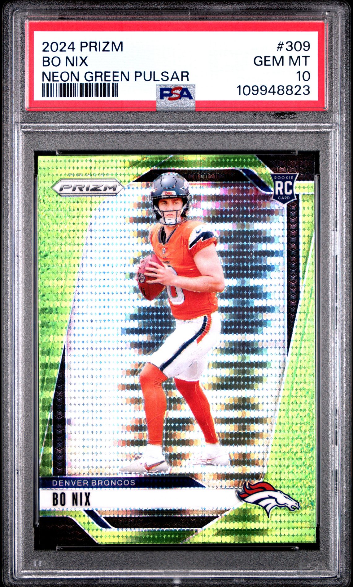2024 Panini PANINI PRIZM SILVER PRIZM #309 Bo Nix front